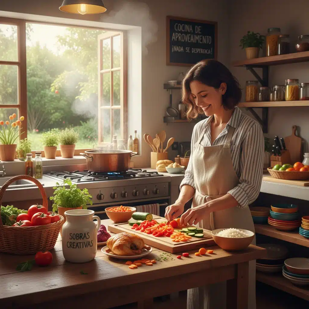 Cocina de Aprovechamiento: Reduce el Desperdicio de Alimentos un 15% en 2 Meses con Estas 8 Recetas