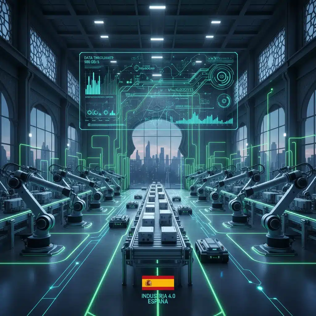 Edge Computing en España: Optimizando la Latencia Industrial 4.0