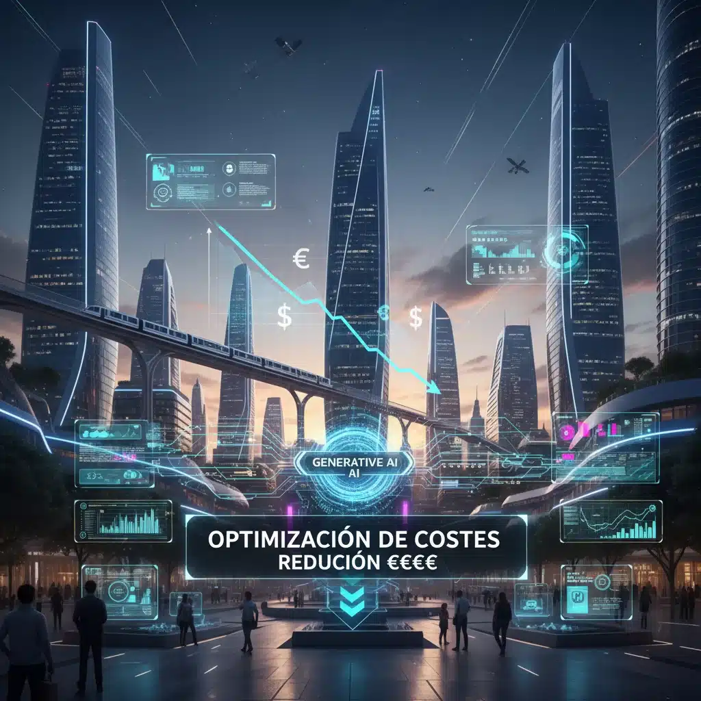 IA Generativa España: Optimiza Costes Empresariales en 2026 hasta un 15%