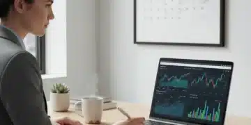 Persona planificando sus finanzas para el bienestar financiero en 2026.