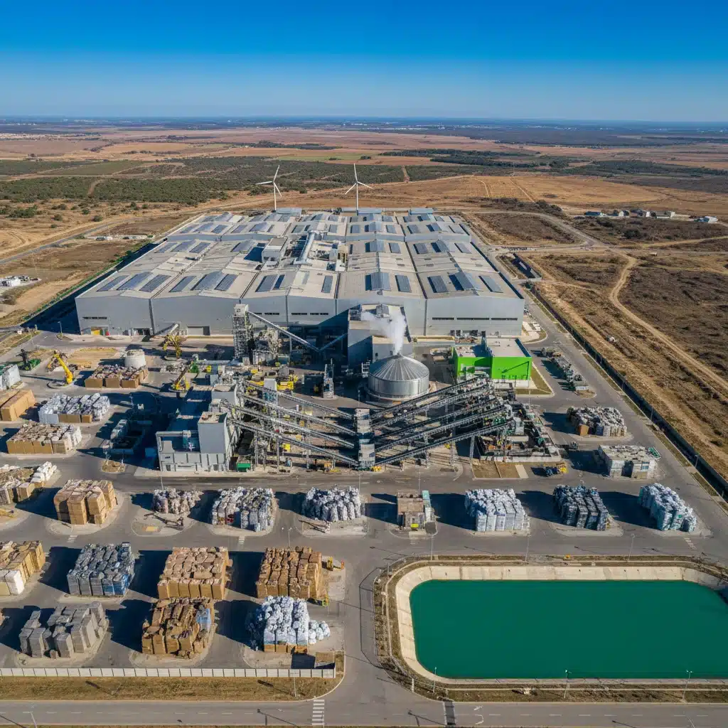 Planta de tratamiento y reciclaje de residuos de alta tecnología en España