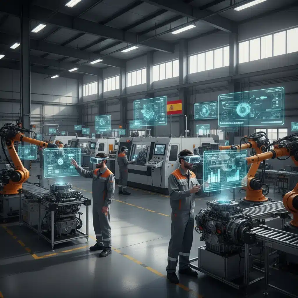 Realidad Aumentada Industrial: Aumente la Eficiencia Operativa un 10% en Fábricas Españolas para 2026